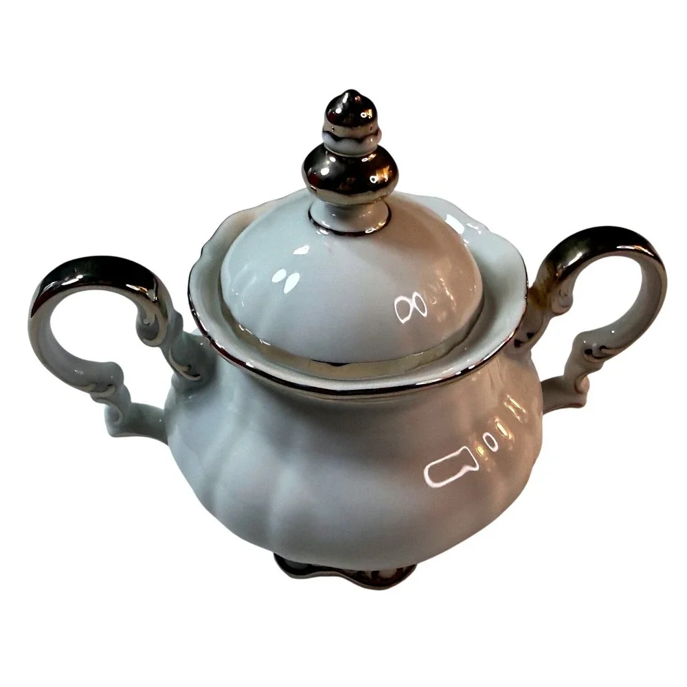 Vintage Hutschenreuther Sugar Bowl MCM